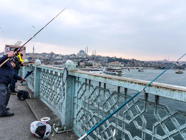 Pêche à Istanbul — Photo