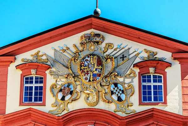 Monument of crucifixion on Island Mainau — Stock Photo, Image