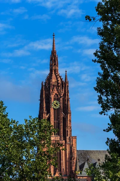 法兰克福大教堂、 德国 — 图库照片