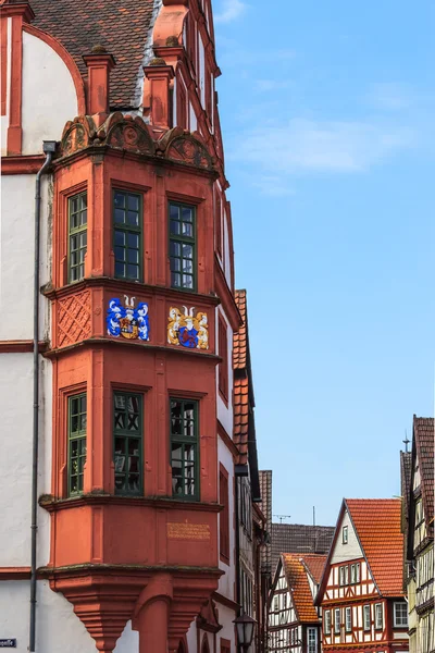 A középkori város központja Alsfeld, Németország — Stock Fotó