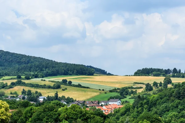 Paisaje en el norte de Hesse, Alemania — Foto de Stock