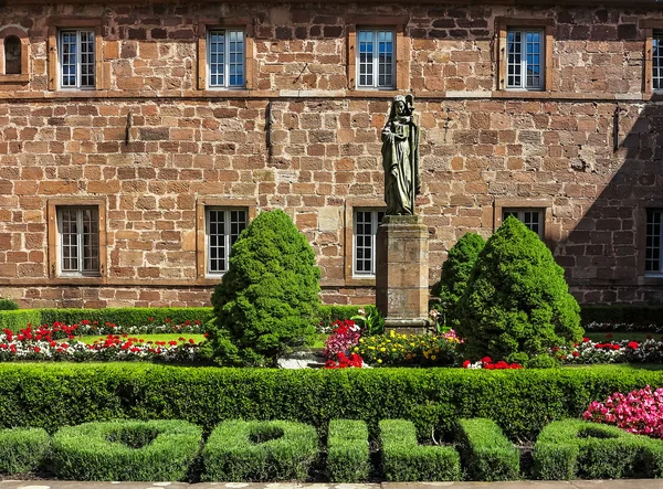 Klasztorze sainte odile Alzacji, Francja — Zdjęcie stockowe