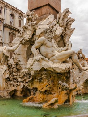 Roma, piazza navona, İtalya