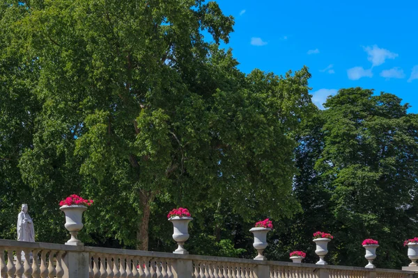 Berömda jardins luxembourg, paris — Stockfoto