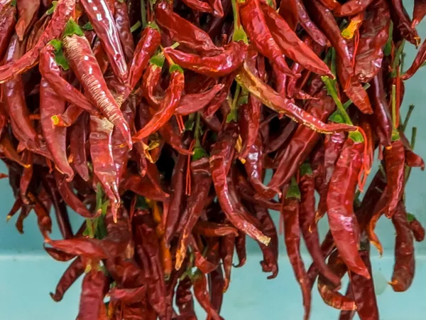 Piments rouges séchés — Photo