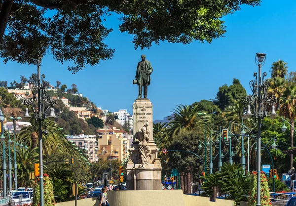 Malaga, spanien — Stockfoto