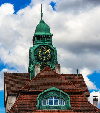 art nouveau spa evde bad nauheim, Almanya