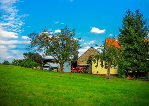 Pequeña granja alemana — Foto de Stock