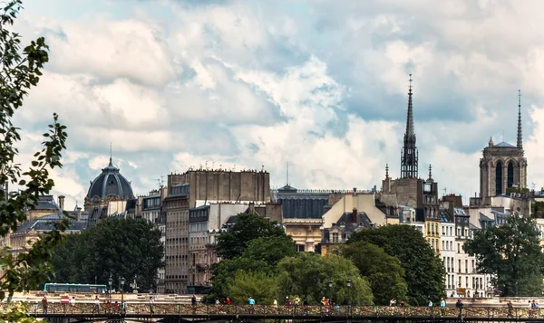 Parijs, quai de conti — Stockfoto