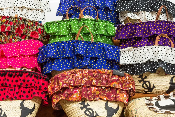 Colorful handbags shopping — Stock Photo, Image
