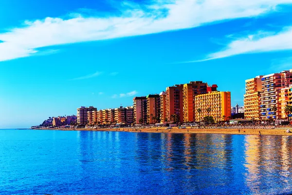 Fuengirola, holiday resort yakınındaki malaga, Güney İspanya