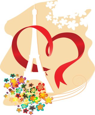 Paris bölgesindeki seviyorum