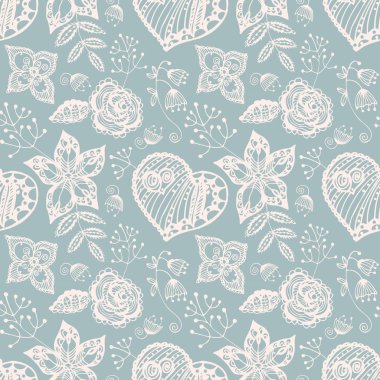 Kusursuz çiçek deseni