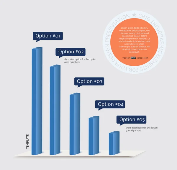 Infographic prvky — Stockový vektor