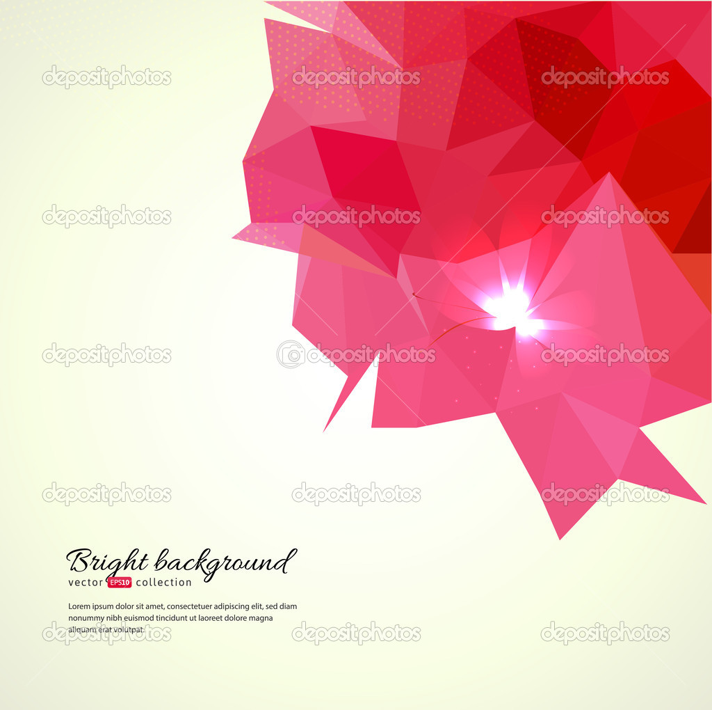 Abstract background with geometric elements