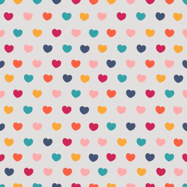 Kusursuz kalp deseni.