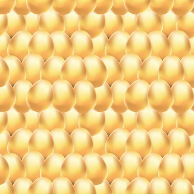 altın yumurta seamless modeli.