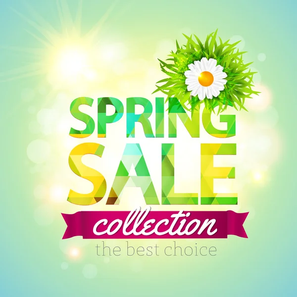 Collezione Spring Sale . — Vettoriale Stock