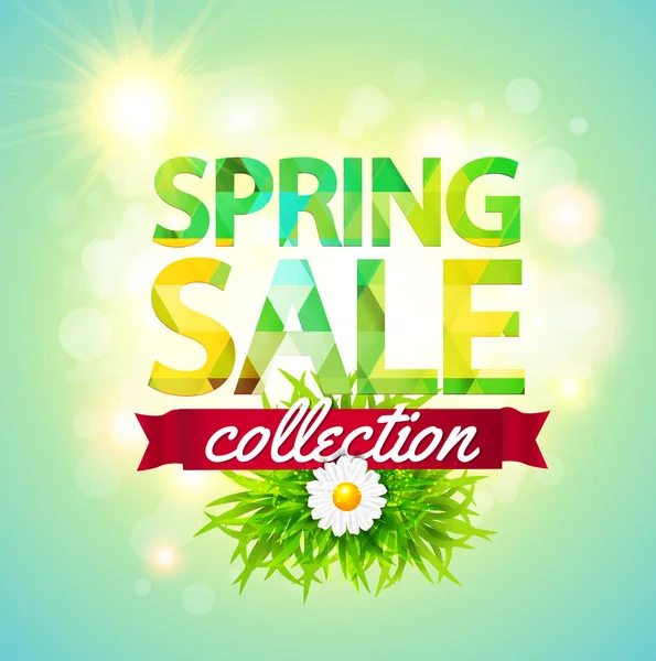 Spring Sale collection. — Stock Vector