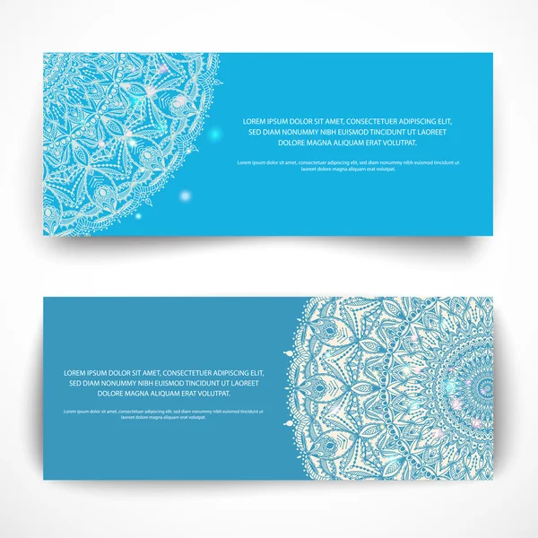 花のパンフレットのデザイン — ストックベクタ