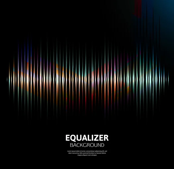 Digitale equalizer — Stockvector