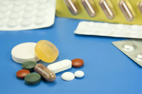 Pills and medicines — Stock Photo, Image