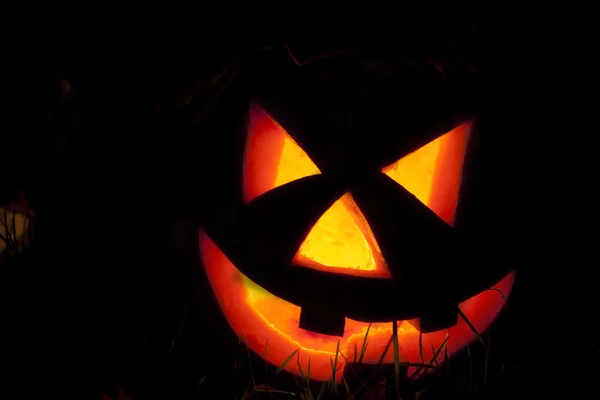 Zucca di Halloween — Foto Stock