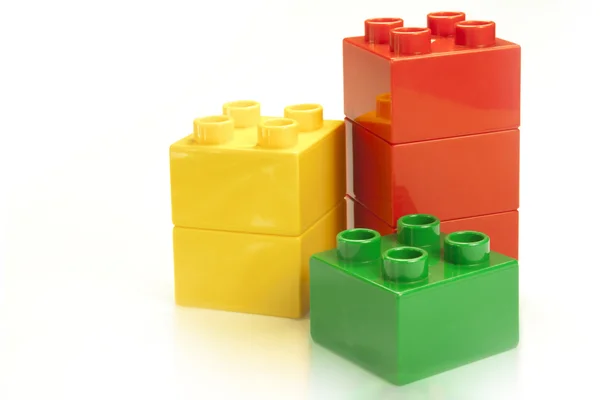 Colored bricks — Stock Photo, Image