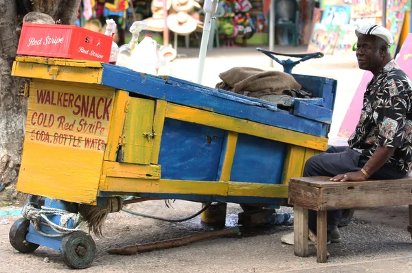 Jamaica Street Stall — Stock Photo, Image