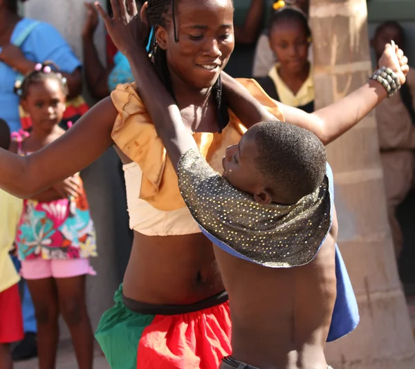 Jamaican Street Performer — Stock Photo, Image