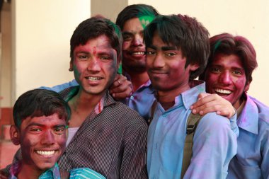 Holi festival Hindistan