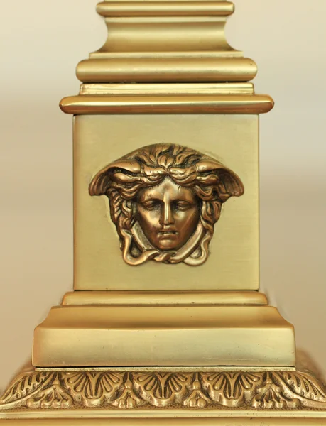 Medusa decoratieve metalen snijwerk — Stockfoto