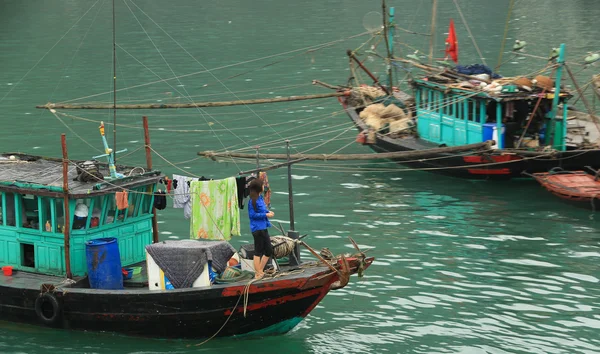 Barco de pesca — Fotografia de Stock