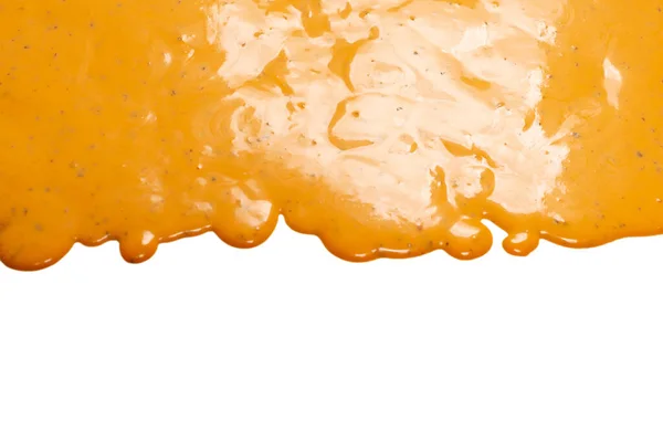 Whipped Delicious Sauce Texture Hamburger Sauce Background Top View — Stock Photo, Image