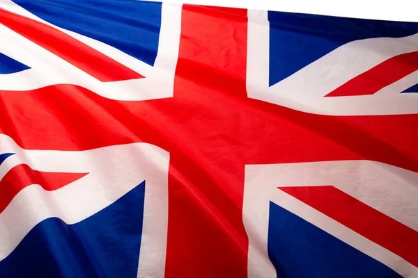 背景としてのイギリス国旗 トップ表示 — ストック写真