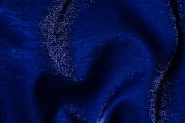 Фиолетовая Блестящая Ткань Качестве Фона Вид Сверху — стоковое фото