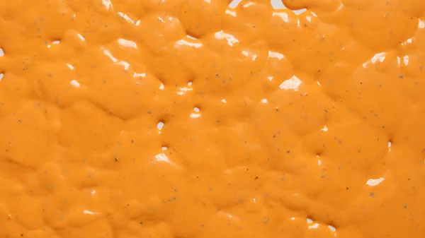 Вкусная Текстура Соуса Фоне Гамбургерного Соуса Вид Сверху — стоковое фото
