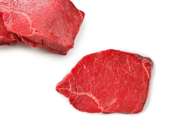 白を基調とした牛ステーキ — ストック写真
