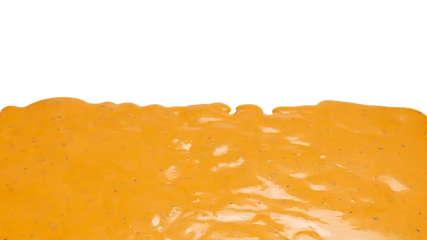 Chicoteado Textura Molho Delicioso Fundo Molho Hambúrguer Vista Superior — Fotografia de Stock