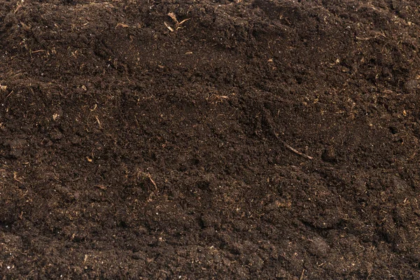 Gleba Dla Rośliny Izolowane Białym Tle Wzór Gleby — Zdjęcie stockowe