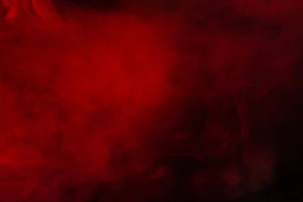 Κόκκινος Ατμός Μαύρο Φόντο Αντιγραφή Χώρου — Φωτογραφία Αρχείου