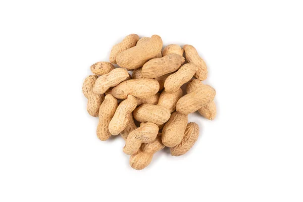 Gruppo Arachis Isolato Sfondo Bianco — Foto Stock