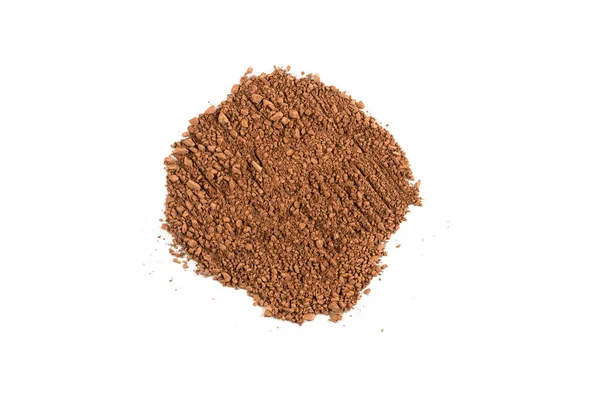 Makeup Cosmetics Eyeshadow Brown Color Crushed Palette Colorful Eye Shadow — Stock Photo, Image