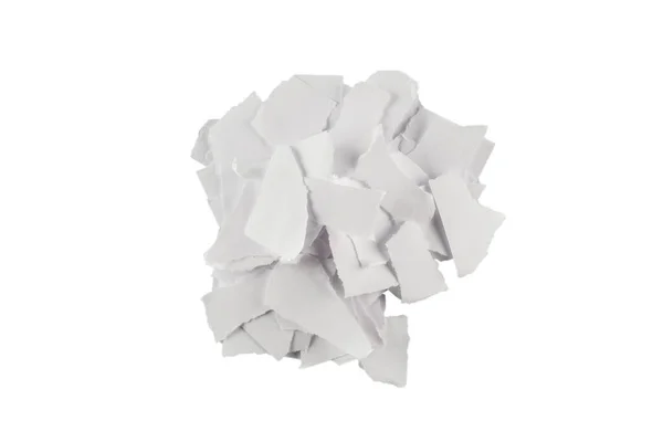 Пустая Белая Бумага Изолирована Пространство Текста Дизайна — стоковое фото