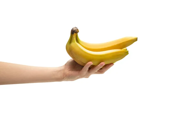 배경에는 바나나 — 스톡 사진