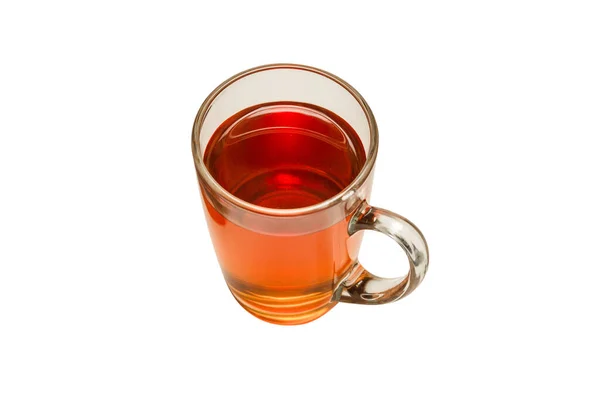 Eine Tasse Tee Isoliert Auf Weißem Hintergrund — Stockfoto