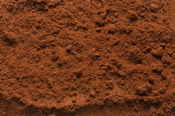 Arka planda izole edilmiş anlık kahve. Üst görünüm. 