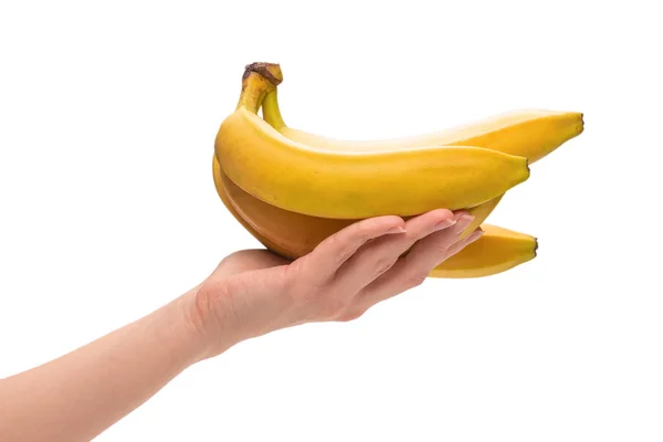배경에는 바나나 — 스톡 사진