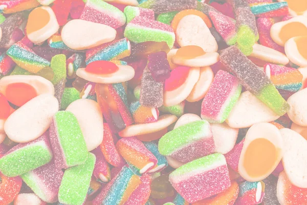 맛있는 사탕을 위에서 사탕의 — 스톡 사진