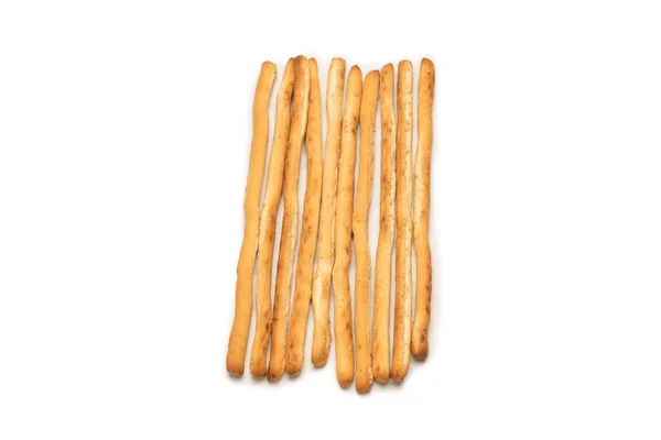 Brotstangen Isoliert Auf Weißem Hintergrund — Stockfoto